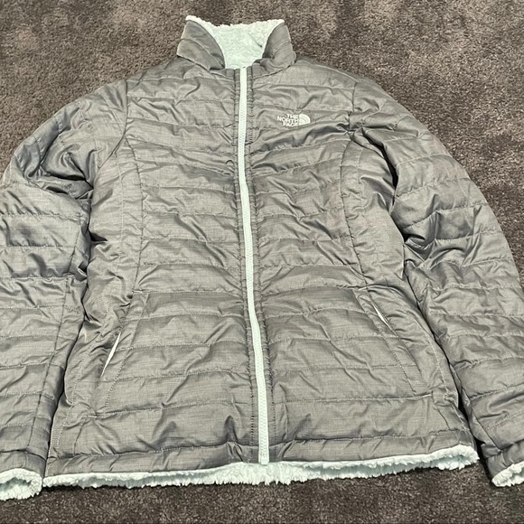 North face reversible girls XL jacket